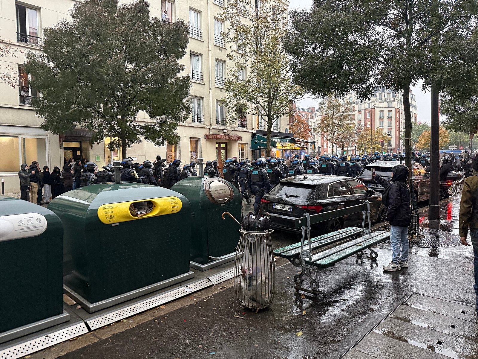 Nearly 1,000 arrested in France as second weekend of cost-of-living protests ends in clashes